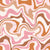 Groovy Weaves by MirabellePrint / Ochre Pink Blush Off-White Image