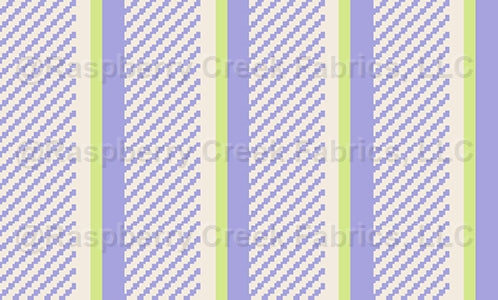 Spring twill stripe lavender lime Fabric, Raspberry Creek Fabrics, watermarked