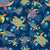 Fish Among The Stars Collection: Turtles Among The Coral on Blue Image