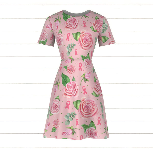 Pink Ribbons and Roses Breast Cancer Awareness - Raspberry Creek Fabrics