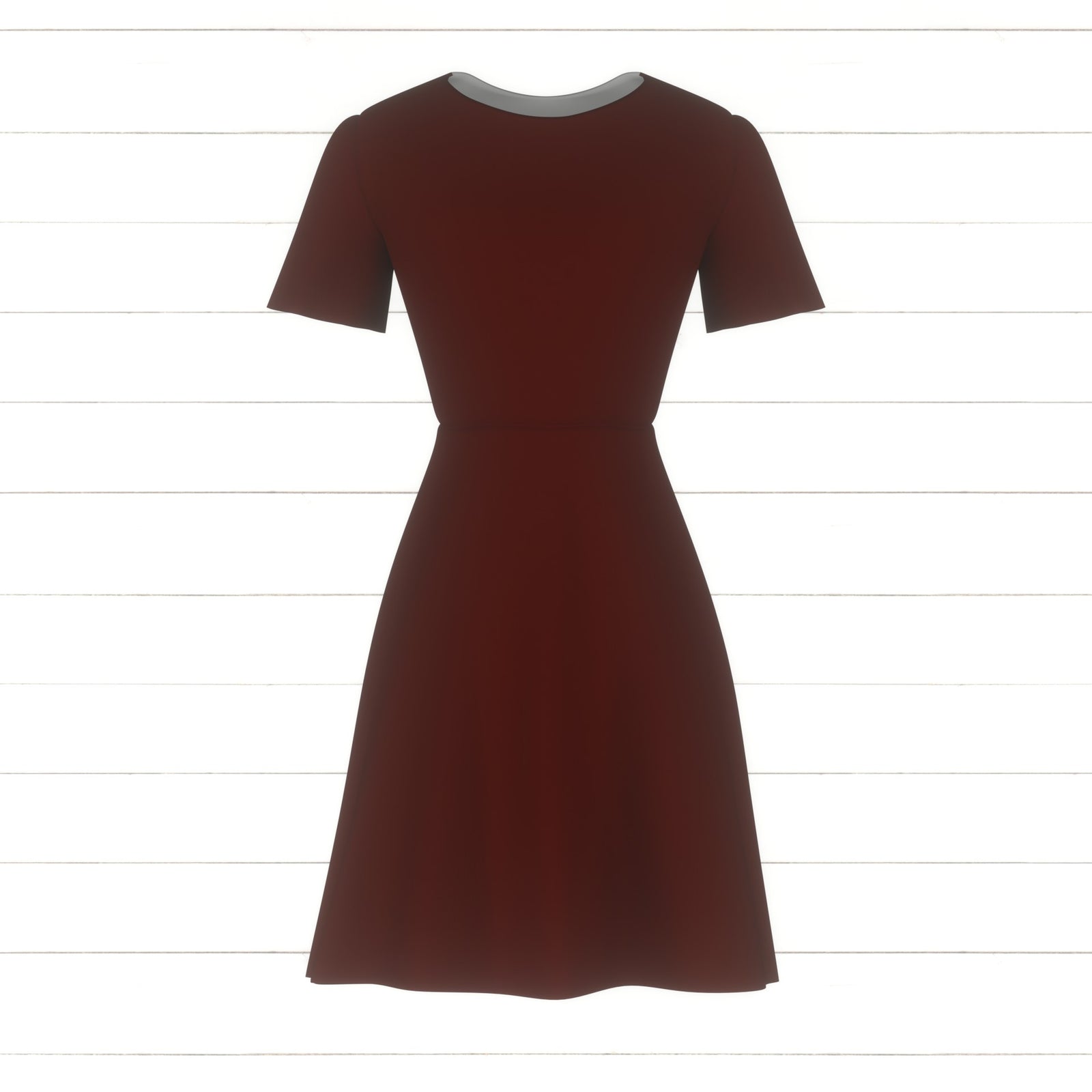 Solid warm maroon