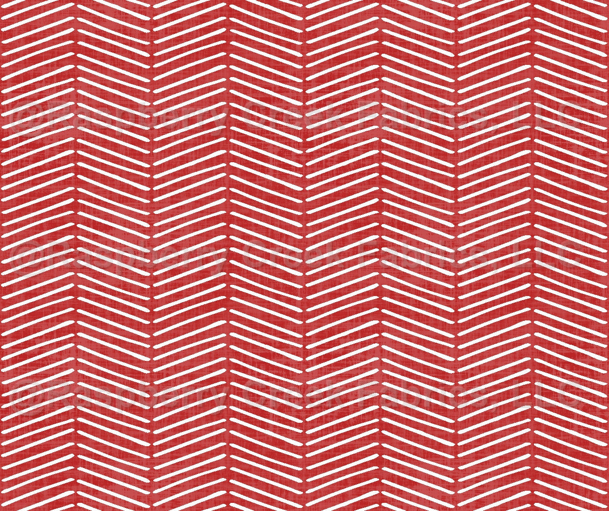 All American Cowboy Chevron Red