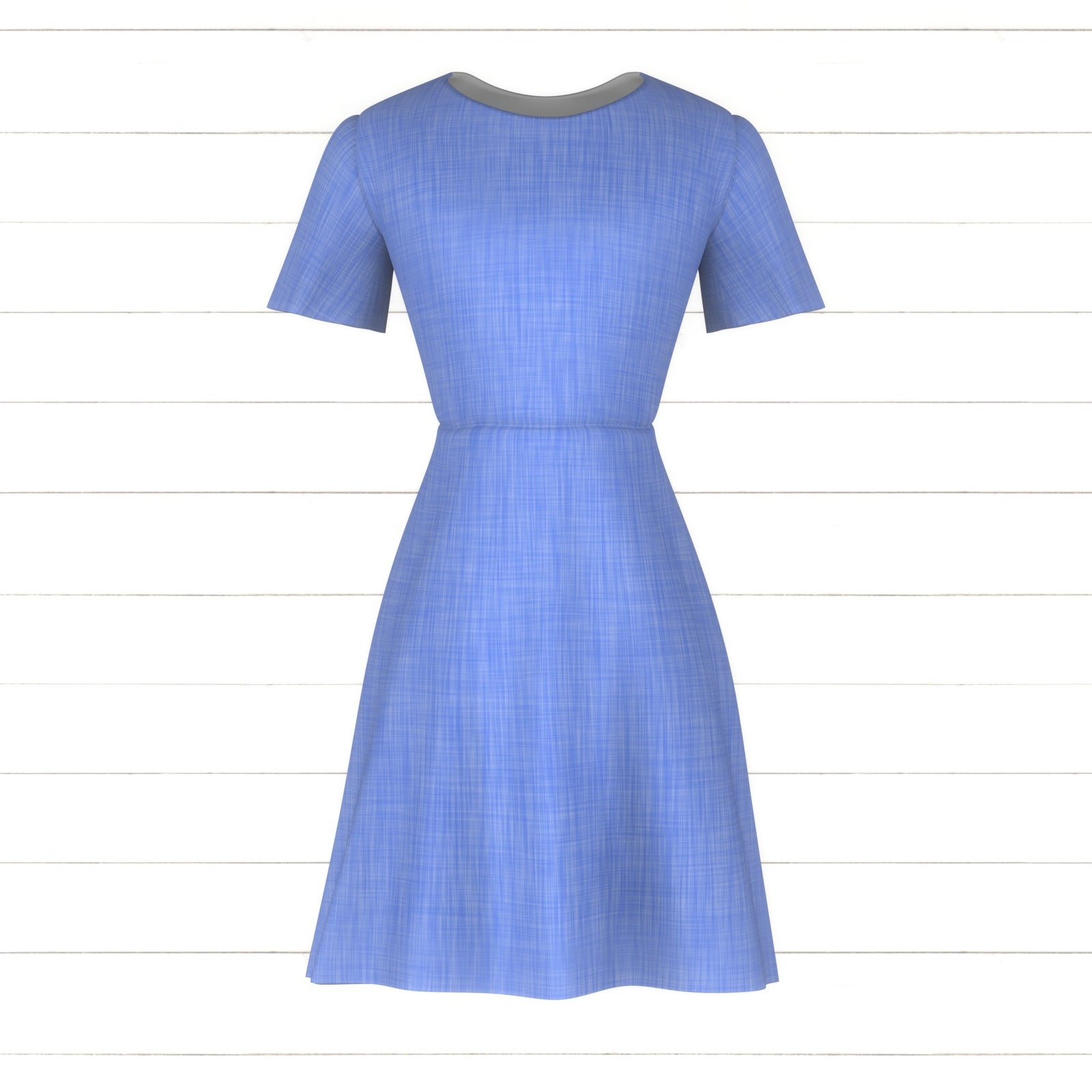 Celestial Blue - Textured Solid Coordinate
