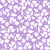 Summer Blossoms floral shadow lavender and white Image