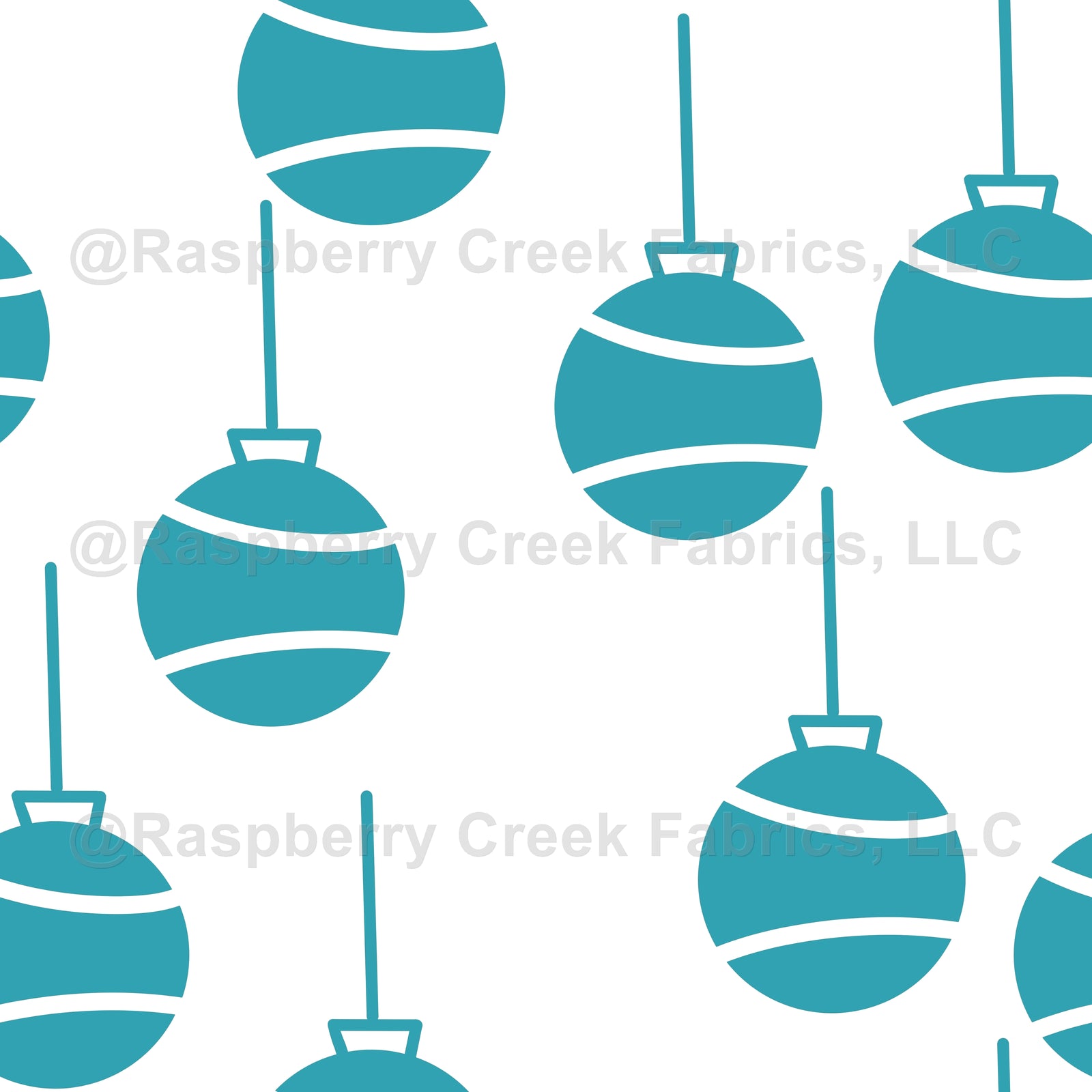 Blue Holiday Balls