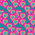 Pink cluster hearts Image