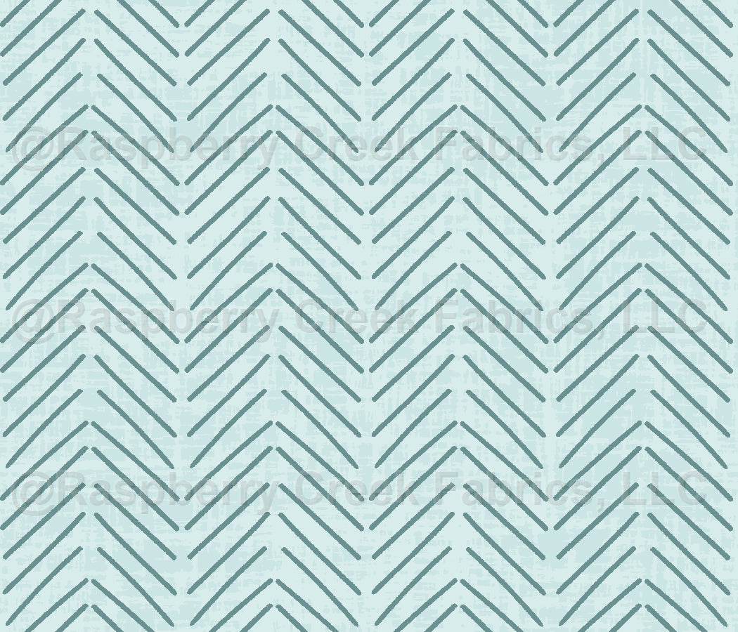 Mesa Chevron Sky Fabric, Raspberry Creek Fabrics, watermarked