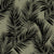 Palm leaves by MirabellePrint / Black on sage Image