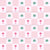 Mushroom and Frog Checkered Cottagecore Pattern Image