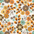 Retro Floral Wallpaper Image