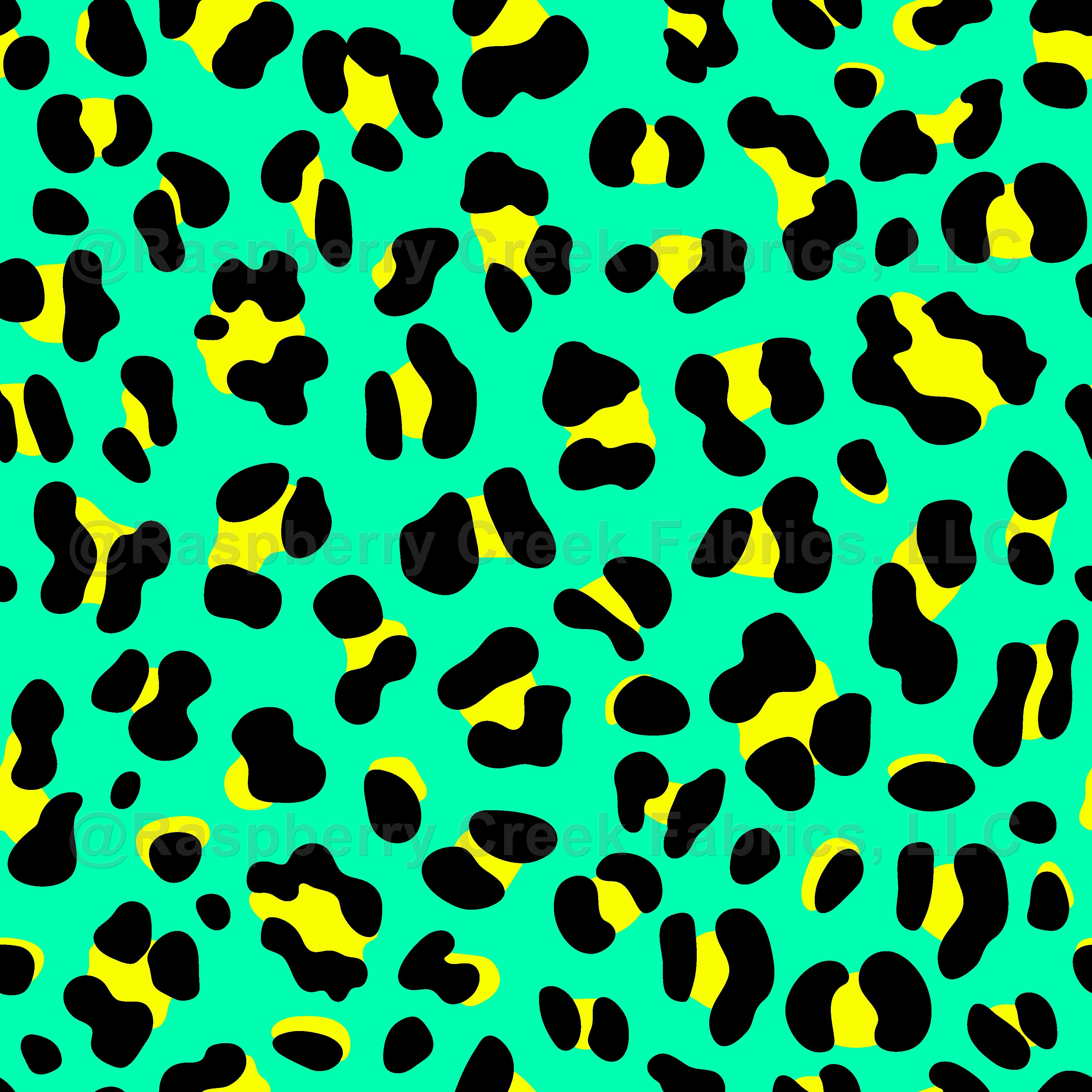 neon green leopard dress Neon Green Leopard Print Texture Sleeveless Dress Loose Women's Dress Dresses Luxury Evening Dresses