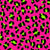 80s Neon Pink and Lime Green Leopard Print Image