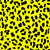 80s Retro Leopard Neon Yellow Image