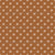 Earthtone Ditsy Floral -Beige on Saddle Brown Image