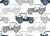 4x4 Adventures Off Road Vehicles Navy Grey on White Image