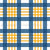It's Snow Thyme! blue yellow plaid Image