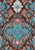 Vintage Damask Brown Teal Image