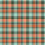 Country Fall Plaid, Shades of Minty Greens and Oranges. Image