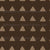 Brown mudcloth, African mud cloth pattern, Boho design, Triangles, Earth tone home decor, Distressed, Hand drawn design, geometric, ethnic style Image