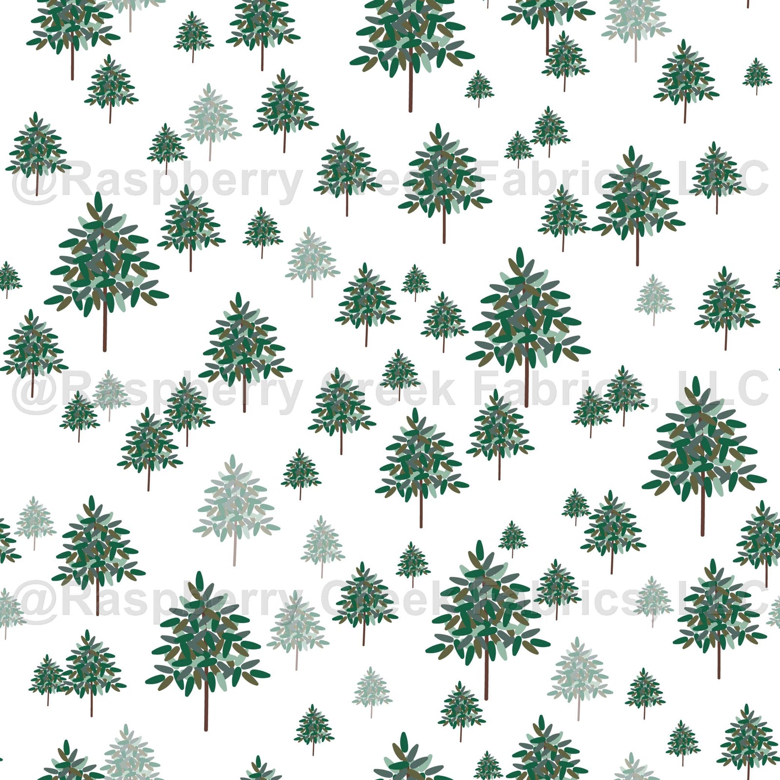 Willow Oak Trees- Christmas