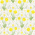 Sweet Allium Dreams Yellow Flowers on Light Background Image