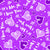 It's Me, Hi. I Love You Purple Hearts on Purple Image