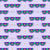 Mardi Gras Fleur De Lis Banners on Purple Image