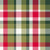 Vintage Christmas Plaid- Red and Green Image