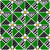 Pysanky Triangles Green Image