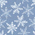 Chalky Snowflakes - blue Image