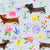 Dachshund Floral//Blueberry Image