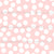 Blush pink polka dots - a sweet dot design featuring white spots on a pink background. Ideal for spring / summer (part of the “frogs and flora” collection) Image