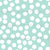 mint green polka dots - a sweet dot design featuring white spots on a mint background. Ideal for spring / summer (part of the “frogs and flora” collection) Image