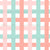 Pink and mint checks - a sweet pastel gingham in pink, peach and mint green. Ideal for spring / summer (part of the “frogs and flora” collection Image