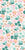 Frogs and flora - a sweet amphibian design with water lily flowers, lily pads and florals in mint green, teal, pink and peach (part of the “frogs and flora” collection) Image