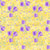 Bunny Trail Tossed Flowers Purple Image