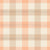 Peach Fuzz Honey Beach Plaid - Peach Plethora - gingham Image