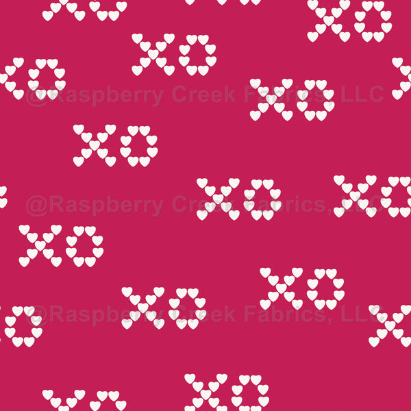 Xo Hearts Raspberry Creek Fabrics