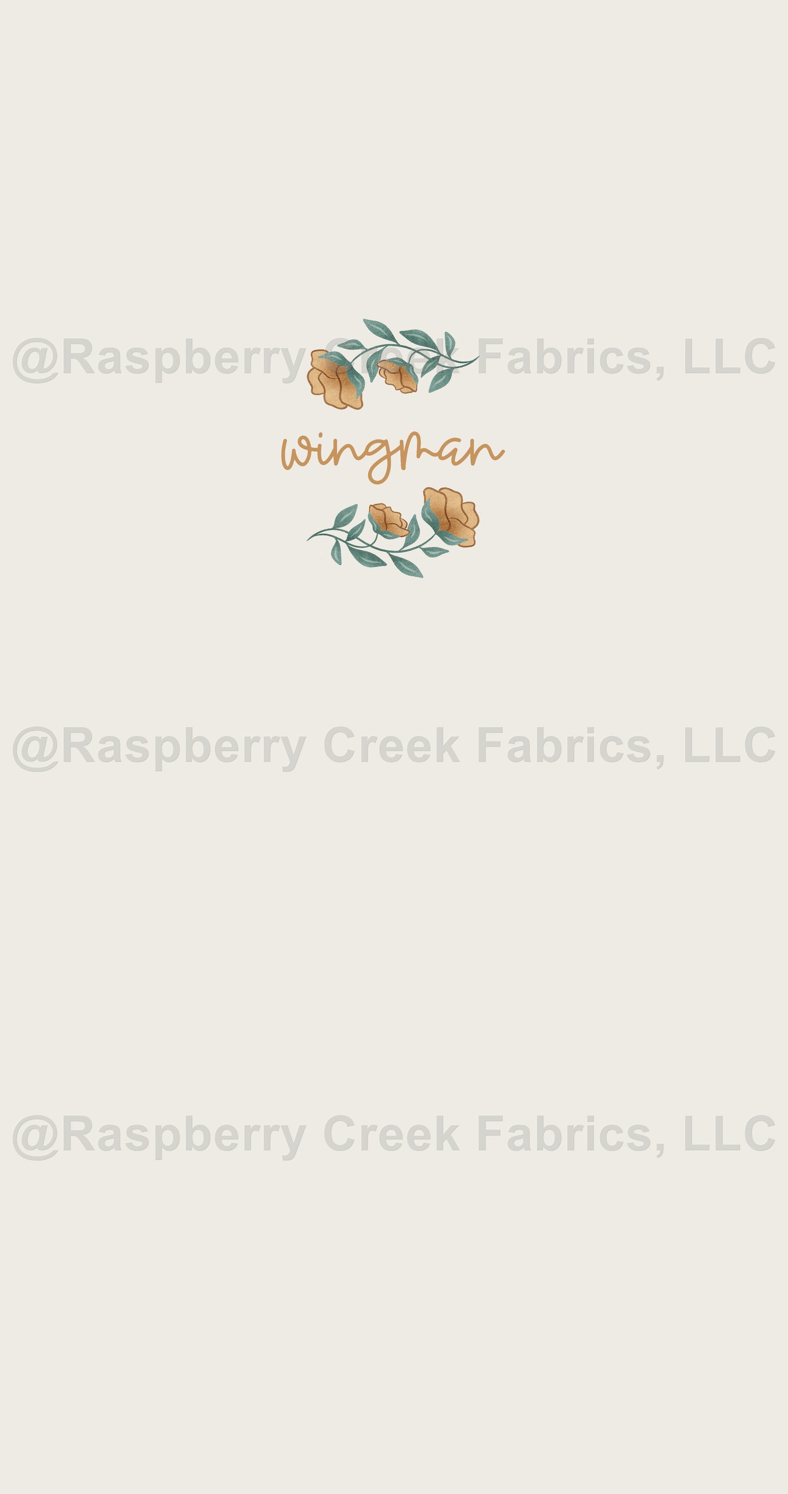 Wingman Panel- Wingman Fabric, Raspberry Creek Fabrics, watermarked