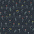 Tiny wild flowers on midnight blue blender -Spring Garden 2023 Collection Image
