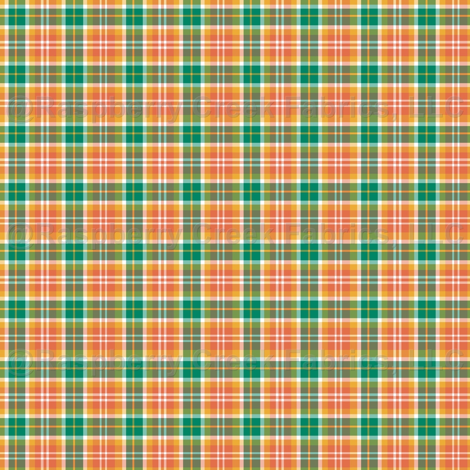 Honeydew Plaid SMALL Scale