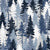 Pine trees by MirabellePrint / Navy Image