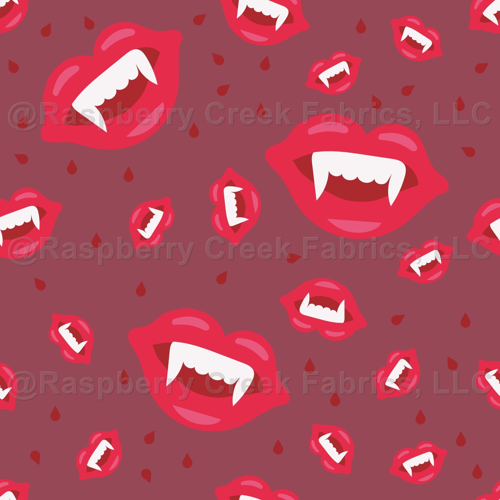 Halloween Fabric, Raspberry Creek Fabrics, watermarked
