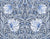 Pimpernel - historic damask by William Morris - blue adaption Image