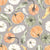 Watercolor Pumpkins & Gourds on Gray {Watercolor Pumpkins & Gourds} Image
