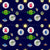 Children Collection:  An alien universe with spaceships, planets, aliens and a navy background of stars. Image