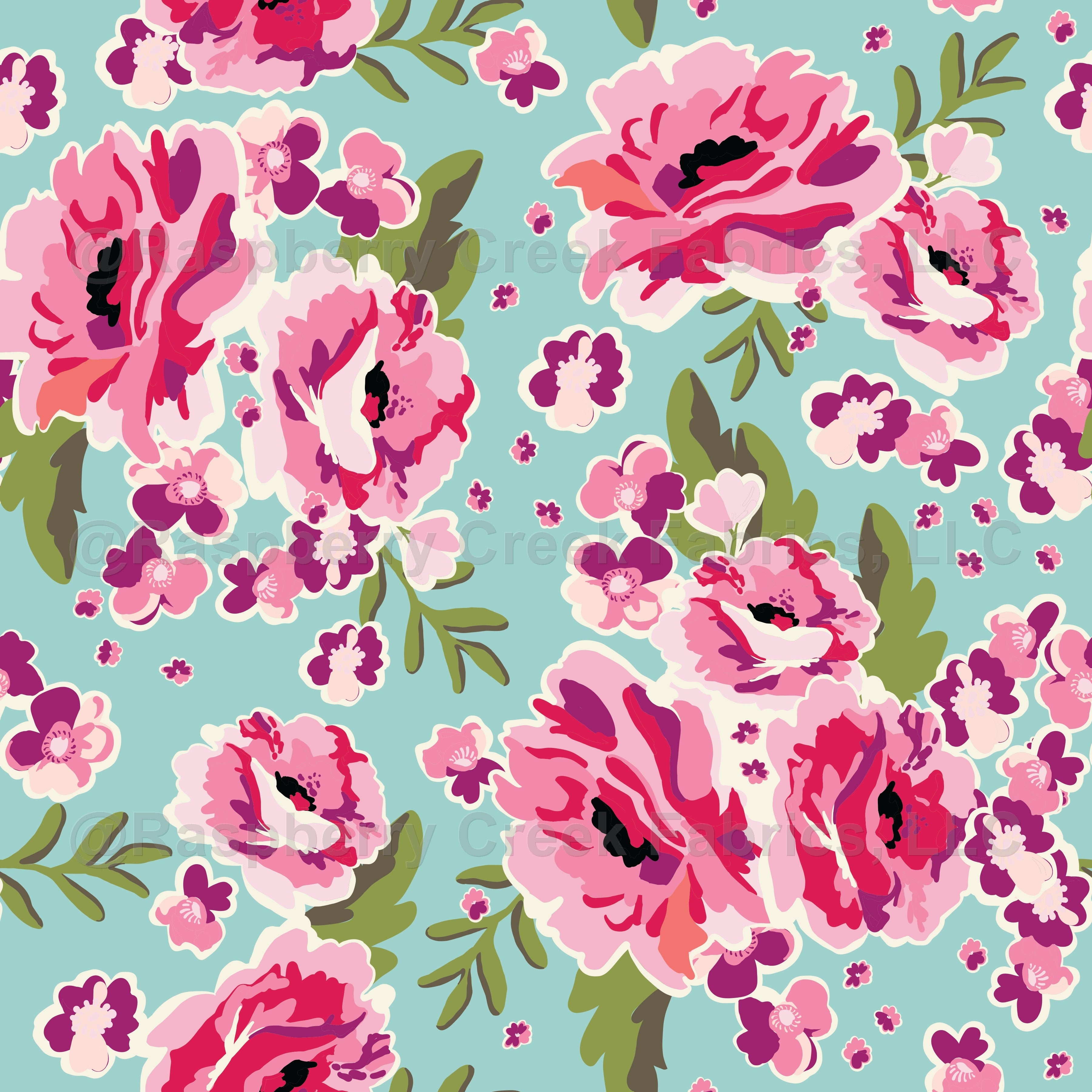 Ava Rose Wallpaper, Floral Wallpaper