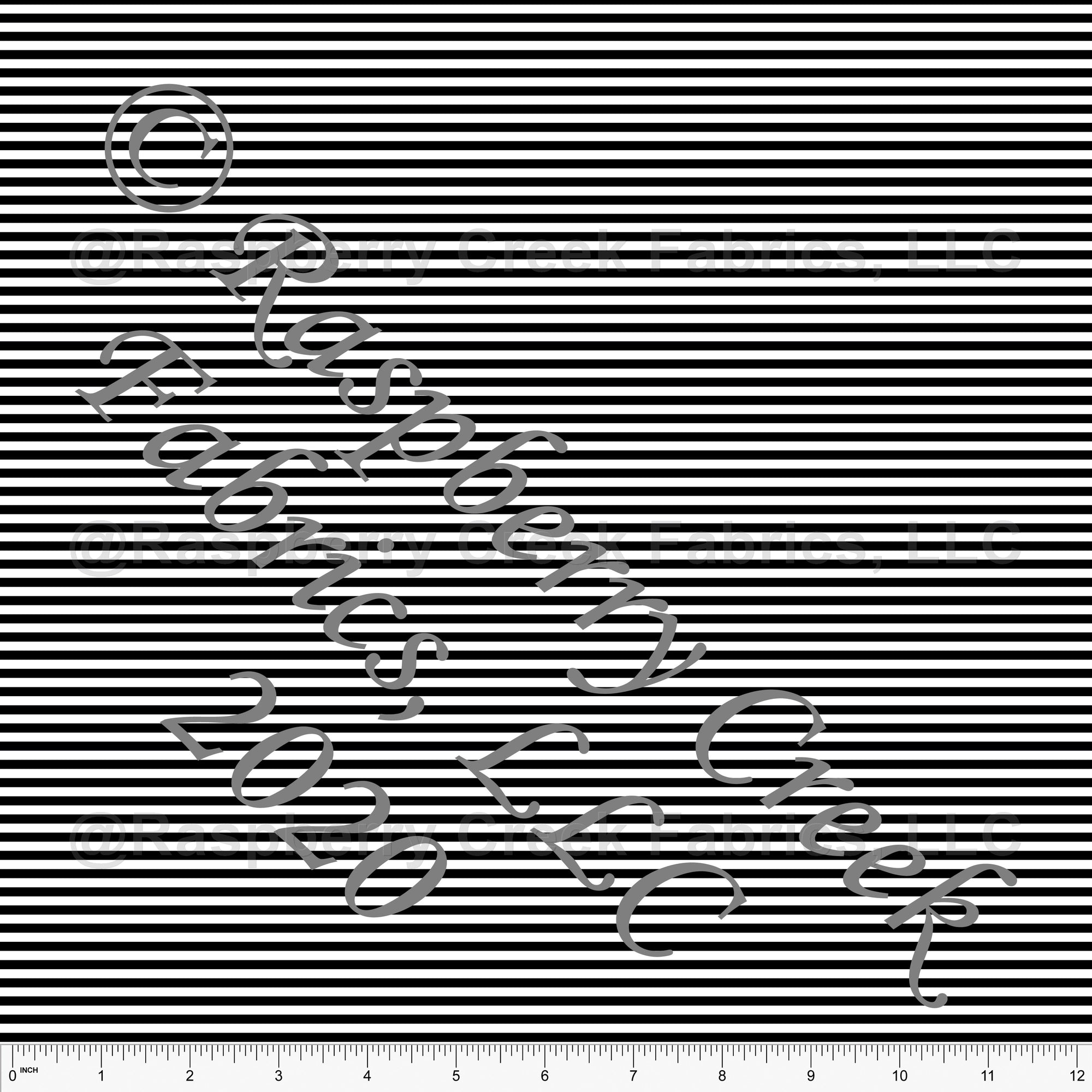 Black and White Micro Stripe Print By Kimberly Henrie for Club Fabrics Fabric, Raspberry Creek Fabrics, watermarked
