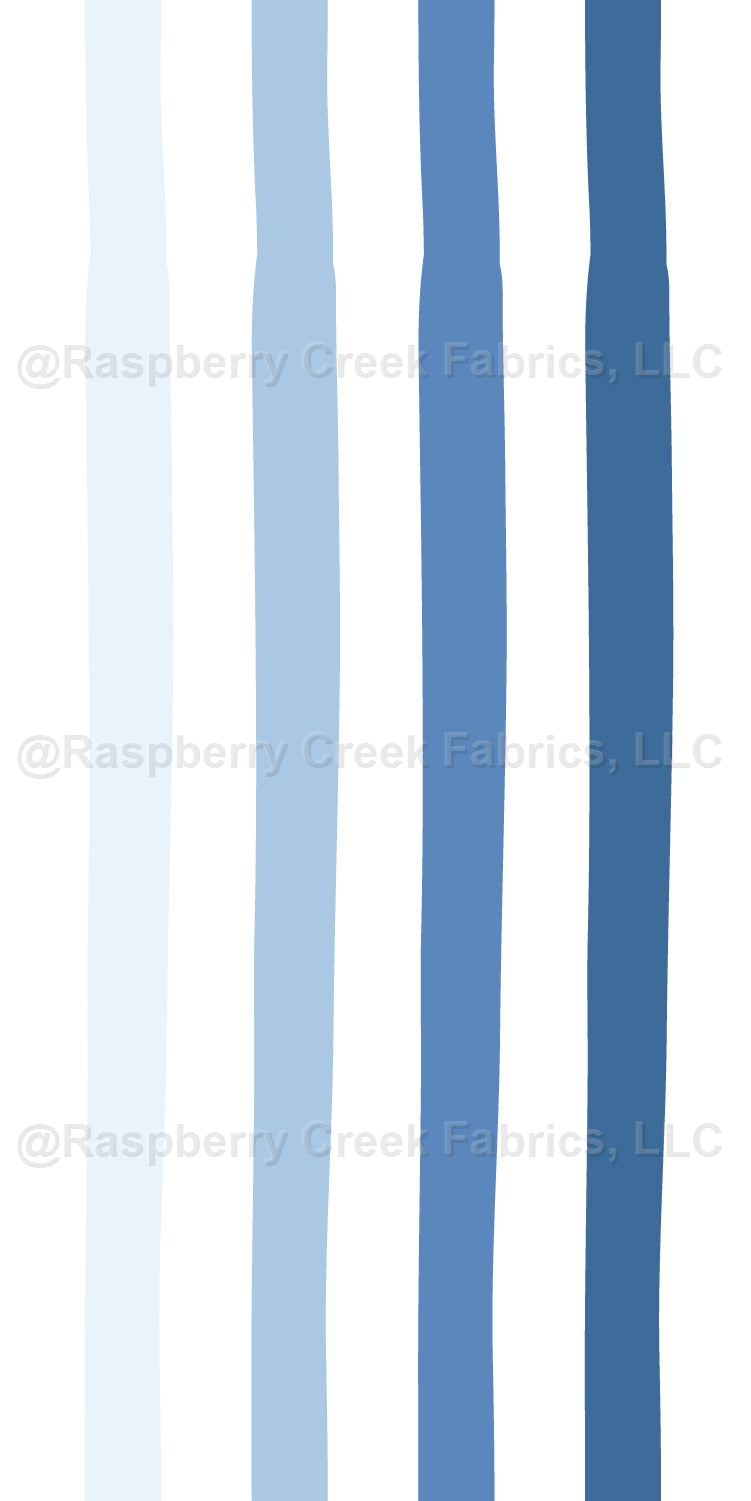 Ombre Stripes, blue