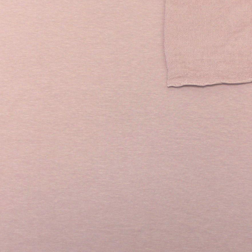 Solid Blush Pink 4 Way Stretch French Terry Knit Fabric With Spandex Fabric, Raspberry Creek Fabrics, watermarked, restored